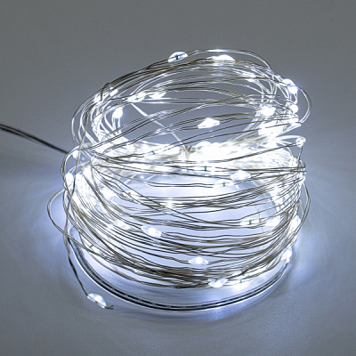 Декоративная гирлянда Altalusse (INL-2103U-100 Cold) встроенный светодиод (LED) 100 ламп 10 м 