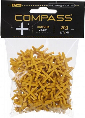 Крестики дистанционные Compass 2.5 мм 200 шт./уп