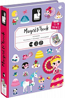 Гра настільна Janod Magneti'book Принцеси J02725