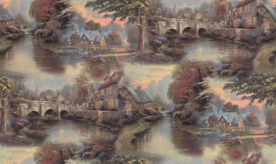 Шпалери вінілові на флізеліновій основі Vinil Сад декор ЭШТ 4-1462 1,06x10,05 м