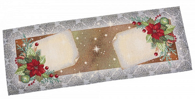 Доріжка (ранер) Святкова листівка 45x140 см Limaso