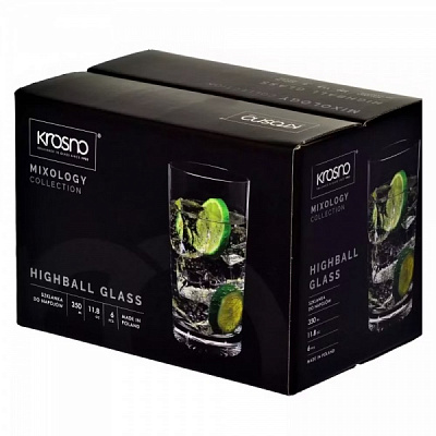 Набор стаканов высоких Mixology 350 мл 6 шт. Krosno 
