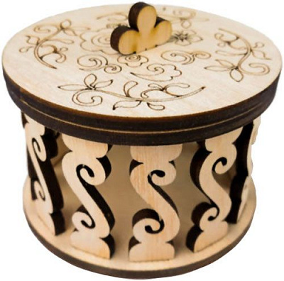 Конструктор дерев'яний Зірка Скринька Ажур