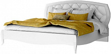 Ліжко Aqua Rodos San Remo SRBed-180-БГ 180x200 см білий глянець 