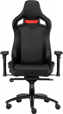 Крісло GT Racer X-0714 чорно-червоний