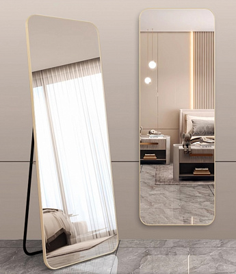 Підлогове дзеркало Арт-Сервіс 50х150 золото