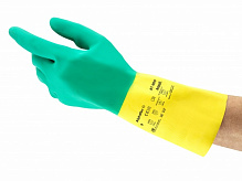 Перчатки Ansell AlphaTec с покрытием латекс/неопрен XL (10) 87-900-10