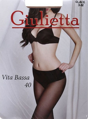 Колготки Giulietta glace VITA BASSA р. 3 40 den коричневий