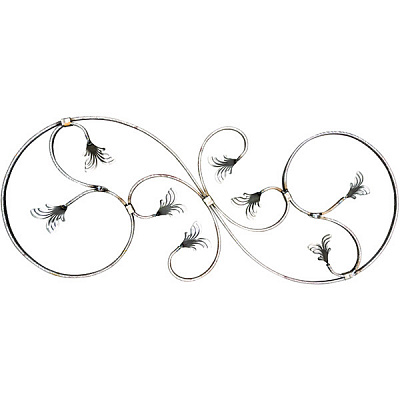 Декоративный элемент 870х350 мм полоса 12х6 21.157