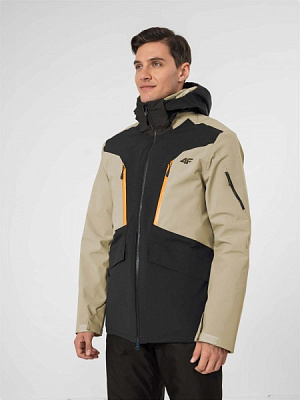 Куртка 4F SKI JACKET KUMN008 H4Z22-KUMN008-30S р.S бежево-черный