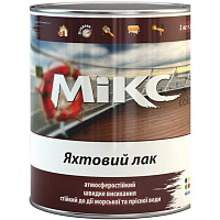 Лак для човнів 14140 MIKS Color глянець 0,8 л