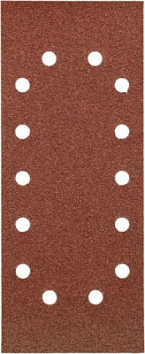 Наждачний папір KWB P80 115x280 мм 818708 10 шт