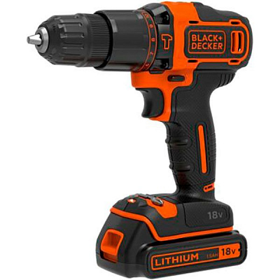 Шуруповерт акумуляторний Black+Decker BDCDC18KB