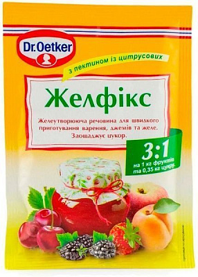 Желювальна суміш Желфікс 3:1 5941132024562 25 г Dr. Oetker