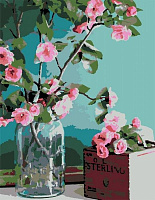 Набір, техніка акриловий живопис за номерами Ніжність квітів Rosa Start 