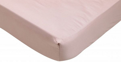 Простынь на резинке Exclusive Solid 180x200 см бежевый La Nuit 