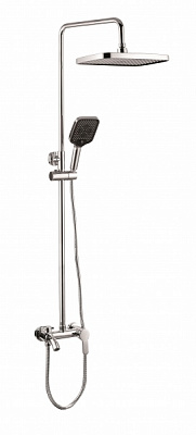 Смеситель для ванны Mixxen CLYDE хром (с колонной) с/акс MXBZ0652