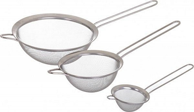 Набір сит з ручкою 3 шт. 8/14/20 см, нержавіюча сталь Flamberg