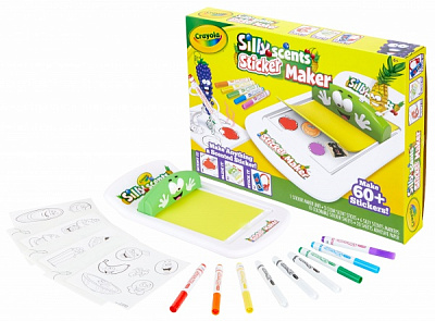 Набор для творчества Silly Scents Создание ароматных стикеров Crayola 