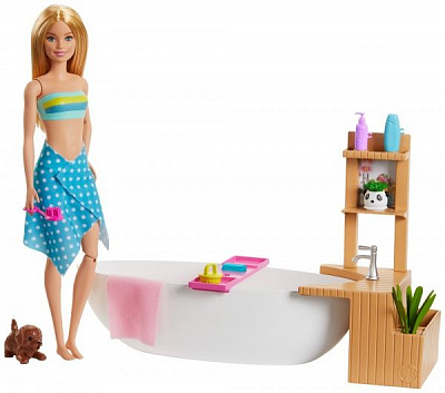 Игровой набор Barbie Ванная комната