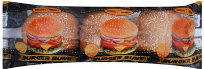 Булочка Київхліб для бургерів 180 г