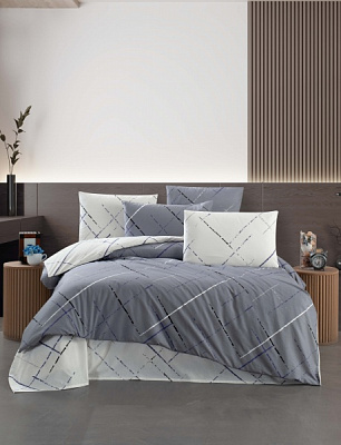 Комплект постельного белья Reflection 2 grey серый Begenal 