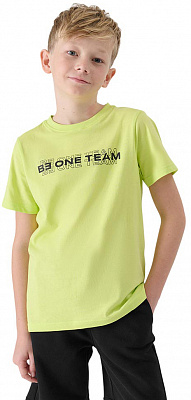 Футболка 4F TSHIRT M2186 р.140 салатовый