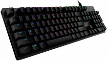 Клавиатура Logitech G512 Carbon Lightsync RGB Mechanical with GX Brown switch (L920-009352) black 