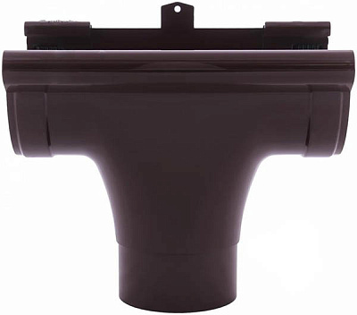 Воронка желоба PROFiL 130 мм коричневый 