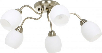 Люстра підвісна Luce 115 5xE14 латунь