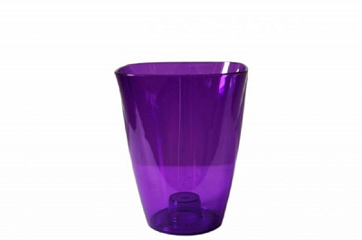 Кашпо для орхідей ММ-Пласт Orx13/4 круглий 1,25 л фіолетовий