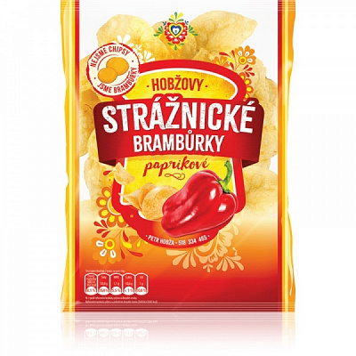 Чипсы Straznicke з паприкой 60 г