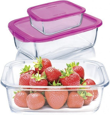 Набір контейнерів для харчових продуктів Keep'N Box 3 предмета (P9973) Luminarc