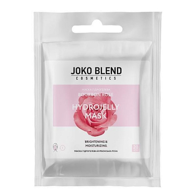 Маска для обличчя Joko Blend Cosmetics гідрогелева Bourbon Rose 20 г 1 шт.