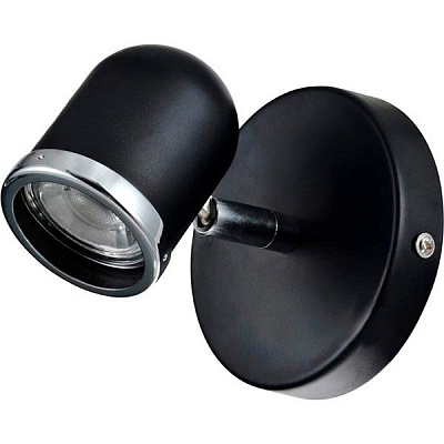 Accento lighting ALPL-Amelie-1 1x50 Вт GU10 черный хром 