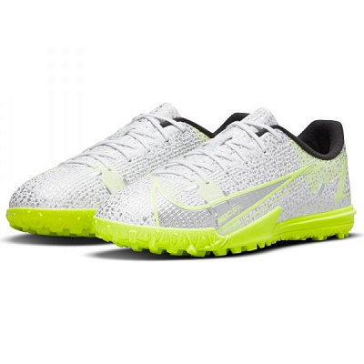Сороконожки Nike JR VAPOR 14 ACADEMY TF CV0822-107 р. US 2,5Y белый