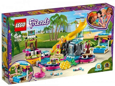Конструктор LEGO Friends Вечірка Андреа біля басейну 41374