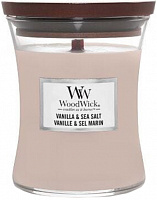 Свеча ароматическая Woodwick Medium Vanilla Sea Salt 275 г 