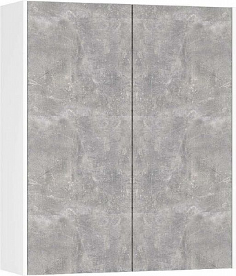 Шкаф верхний МС Идея Лофт В 90/105/31,6 бетон Грейд