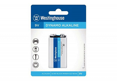 Батарейка Westinghouse Dynamo Alkaline 6LR61 1 шт. (6LR61-BP1)