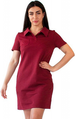 Платье Flis clothes р. M бордовый 