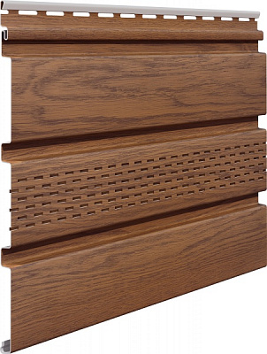 Панель-софіт VOX перфорована 2,7x0,3 м 0,81 кв.м дуб золотий SV-07