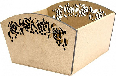 Заготівля цукерниця Квітковий орнамент Rosa Talent