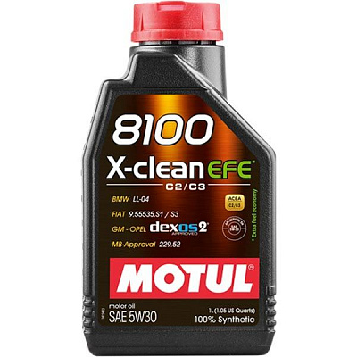 Моторне мастило Motul 8100 X-clean EFE SAE 5W-30 1 л