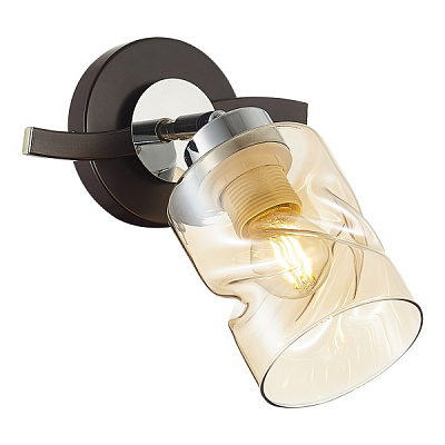 Бра Victoria Lighting 1x60 Вт E27 коричневий Luka/AP1
