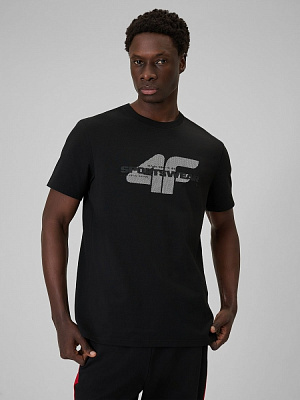 Футболка 4F 4FWSS26TTSHM2666-20S р.2XL чорний