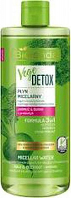 Мицеллярная жидкость Bielenda Vege Detox Капуста + свекла + пребиотик 500 мл