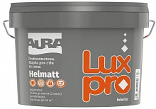 Краска интерьерная акрилатная водоэмульсионная Aura® Luxpro Helmatt мат белый 2,85л 4,05кг