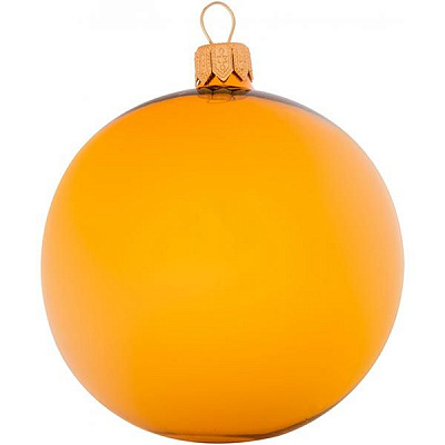 Куля скляна d80-1 золотий