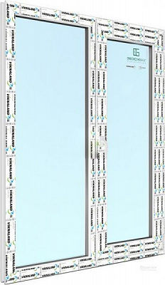 Окно поворотно-откидное VIKNALAND В 58 1200x1400 мм правое 